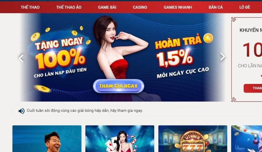 Trang website của Sin88 us cực xịn sò và đẳng cấp 